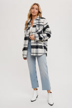 Load image into Gallery viewer, Flannel Button Down Shacket