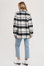 Load image into Gallery viewer, Flannel Button Down Shacket