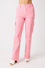 Load image into Gallery viewer, Tickle Me Pink Cargo Straight Judy Blue
