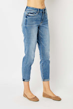 Load image into Gallery viewer, Midrise Cuffed Slim Judy Blue 👖