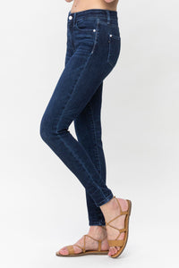 Classic Crinkle Ankle Skinny Judy Blue