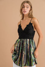Load image into Gallery viewer, Bralette Sequin Cami Tunic Top