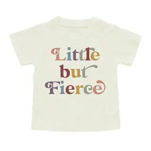 Little But Fierce Cotton Toddler T-Shirt